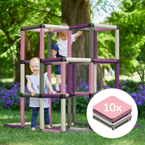 Kletterpyramide + Plattenset XXL Home