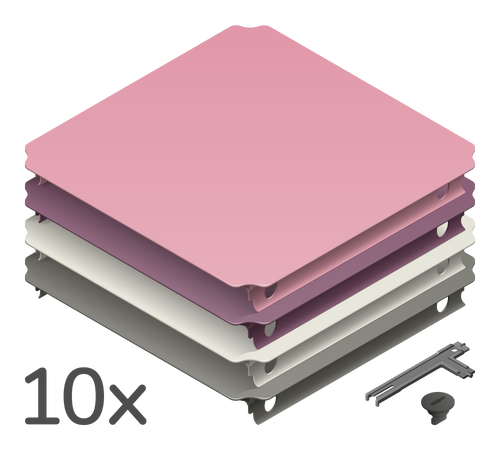 Plattenset XXL Home
