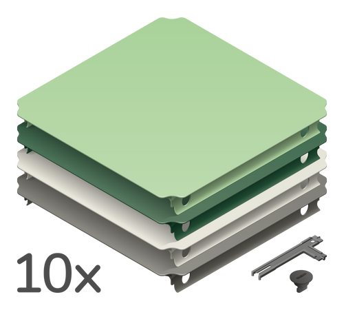Plattenset XXL Home