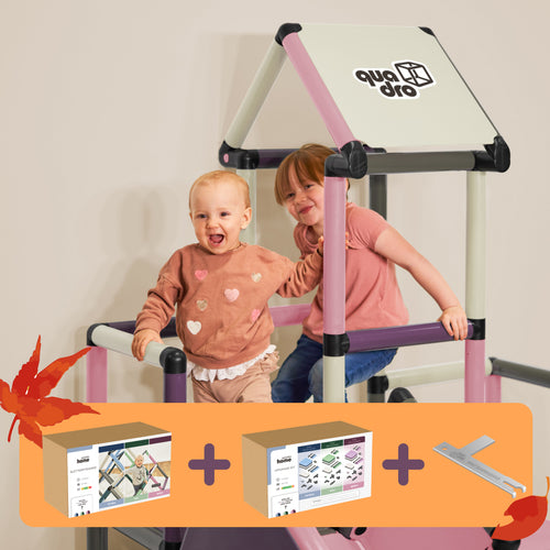 Kletterpyramide Home + Upgrade Kit Home + QUADRO Pro Schlüssel