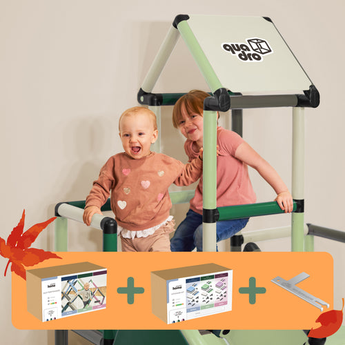 Kletterpyramide Home + Upgrade Kit Home + QUADRO Pro Schlüssel