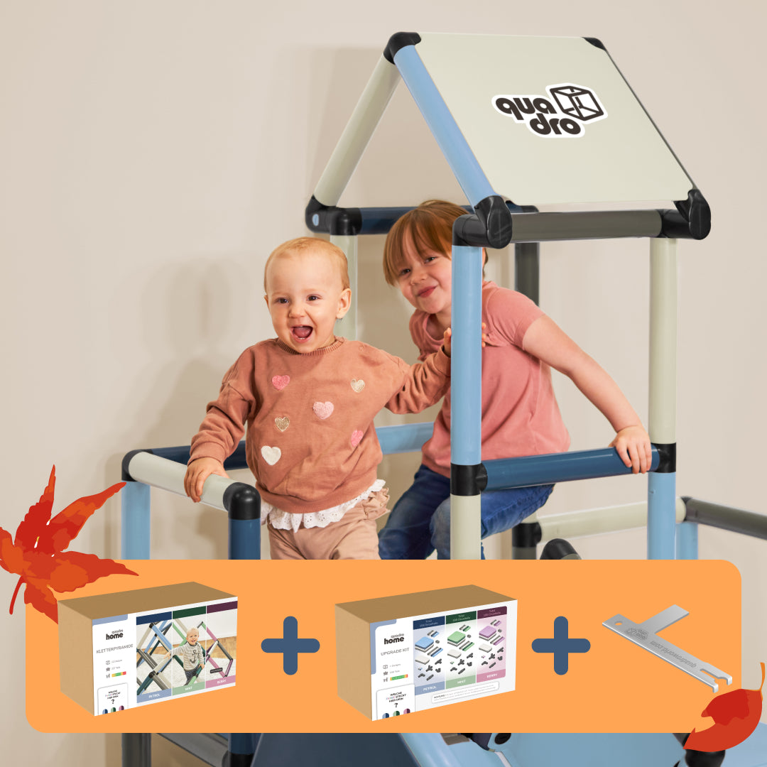 Kletterpyramide Home + Upgrade Kit Home + QUADRO Pro Schlüssel