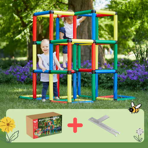 Kletterpyramide + QUADRO Pro Schlüssel