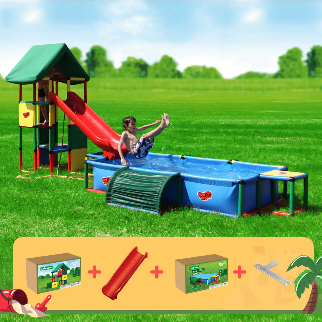 Universal + Integralrutsche + Pool XXL + QUADRO Pro Schlüssel