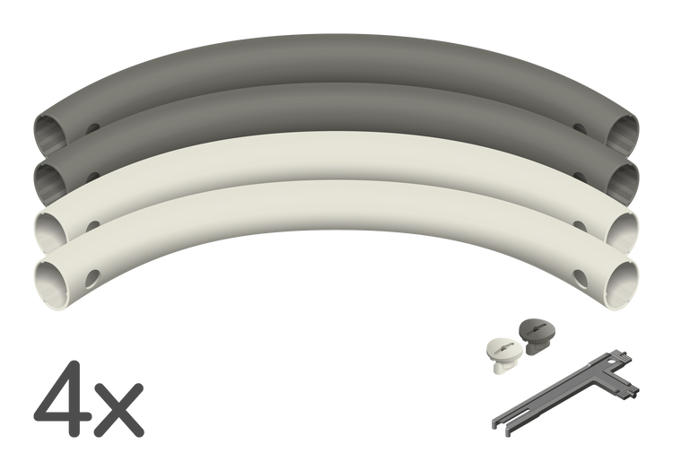 Bogenrohrset