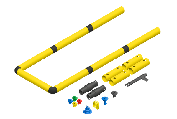 Modularrutschen-Rahmen