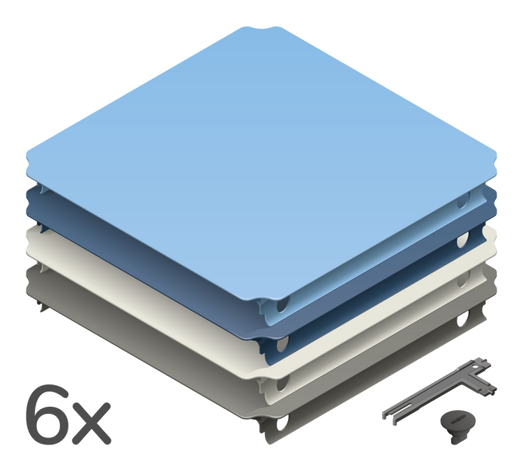 Plattenset L