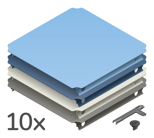 Plattenset XXL