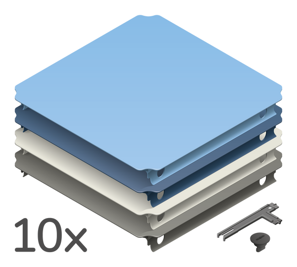 Plattenset XXL