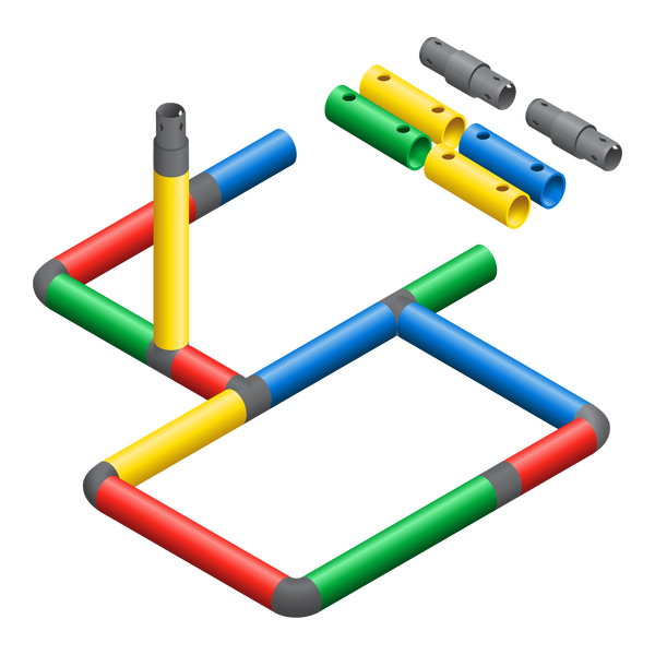 Bogenrutschen-Rahmen