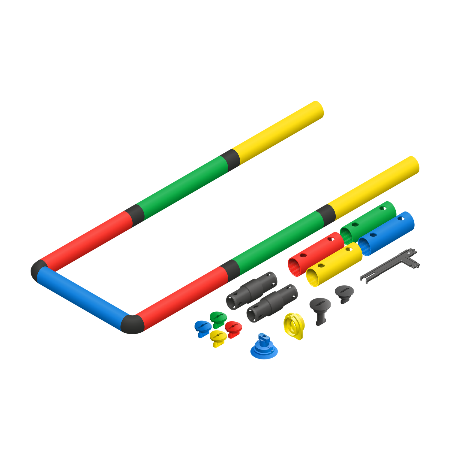 Modularrutschen-Rahmen