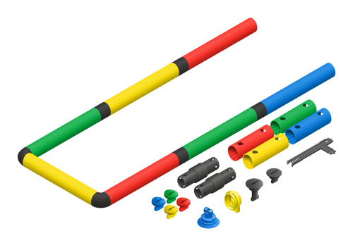 Modularrutschen-Rahmen