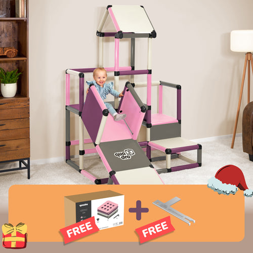 Kletterpyramide Berry + Upgrade Kit Berry + Lochplattenset S Berry + QUADRO Pro Schlüssel