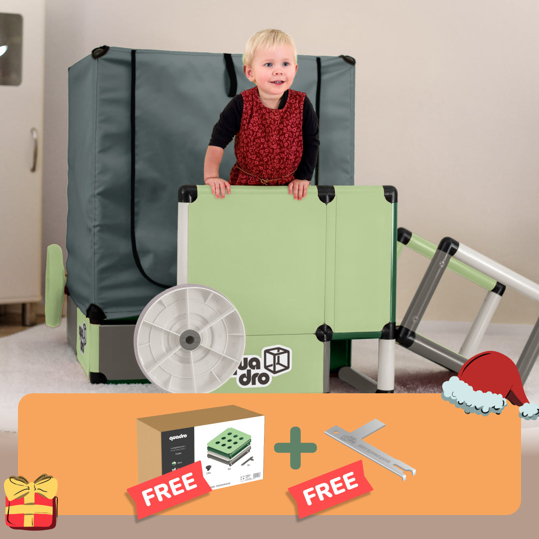 Evolution Mint + Cube Cover + Lochplattenset L Mint + QUADRO Pro Schlüssel