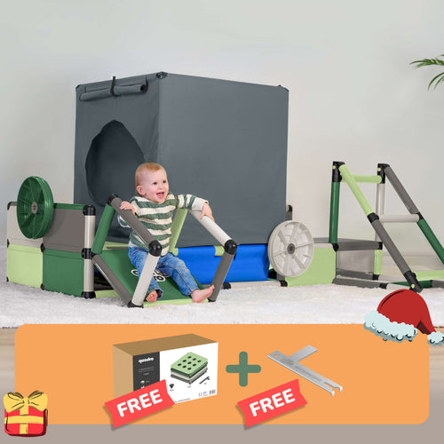 Evolution Mint + Poolfolie XS + 500 Bälle + PlayCube + Lochplattenset XXL Mint + QUADRO Pro Schlüssel