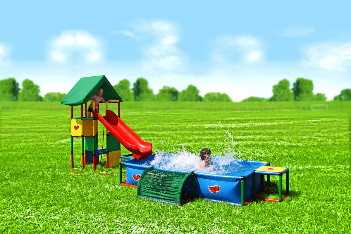 QUADRO Universal mit integriertem Pool – Aufbauvariante 3