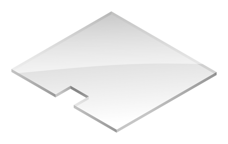 Acrylglas (Modular-/Bogenrutsch)