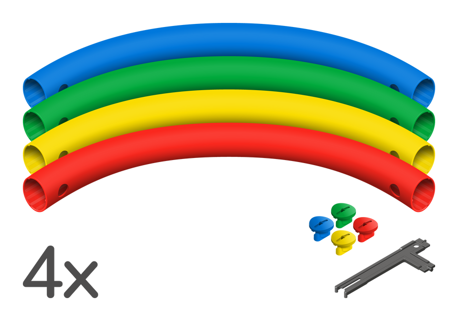 Bogenrohrset