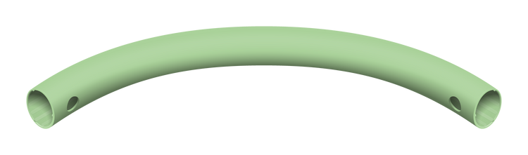 Tube cintré