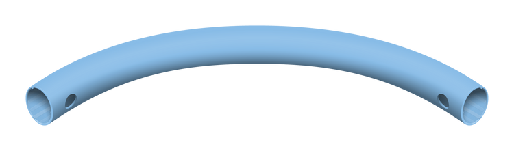 Tube cintré