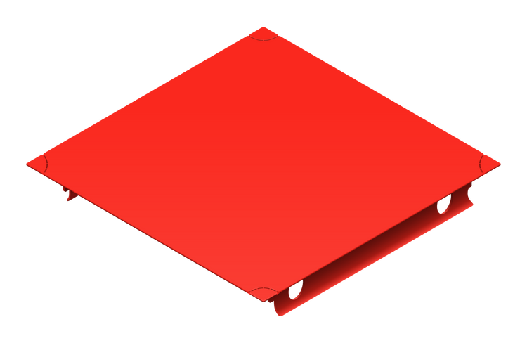 Platte 30 × 30 cm