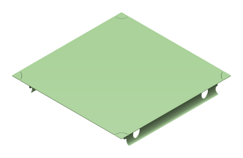 Platte 30 × 30 cm