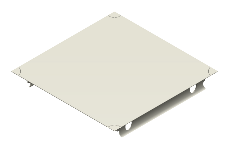 Platte 30 × 30 cm
