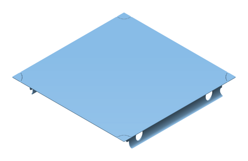 Platte 30 × 30 cm