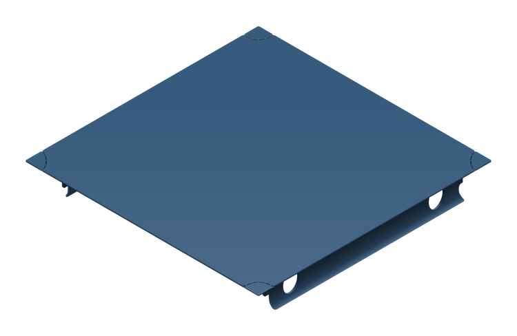 Platte 30 × 30 cm