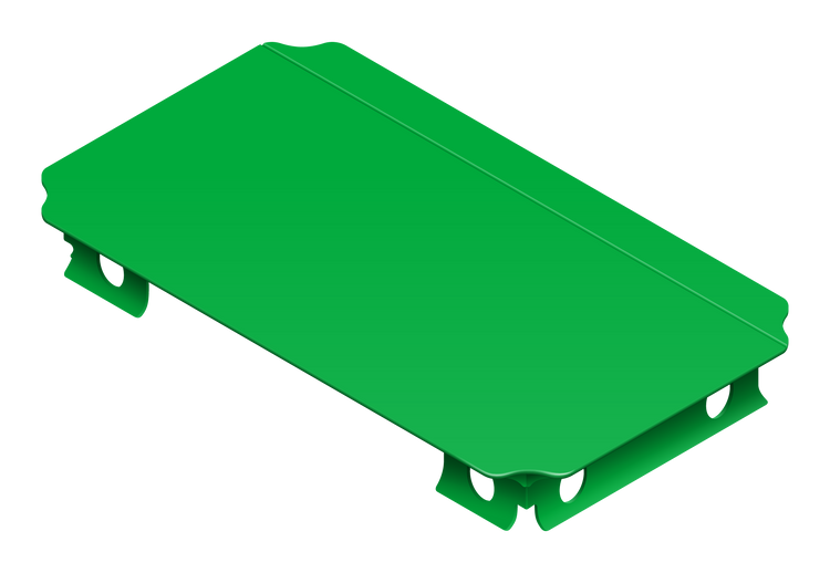Platte 40 × 20 cm