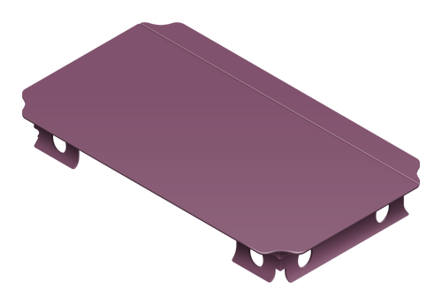Platte 40 × 20 cm