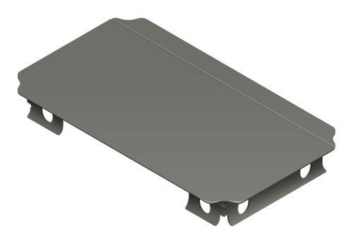 Platte 40 × 20 cm