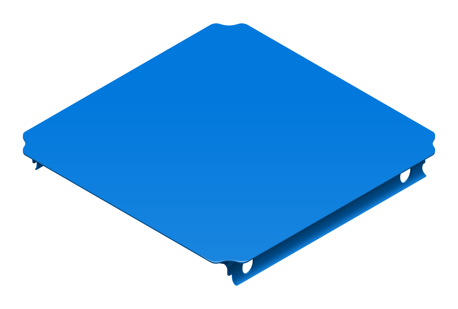 Platte 40 × 40 cm