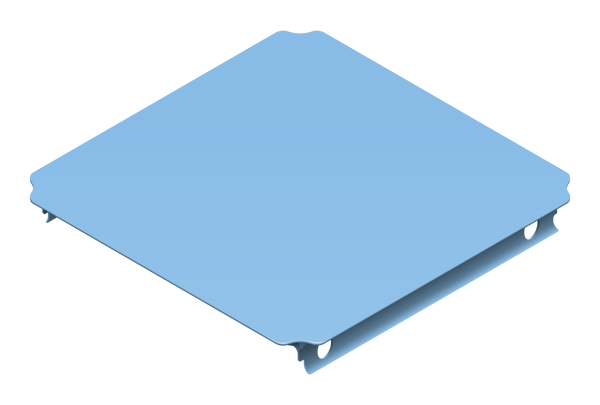 Platte 40 × 40 cm