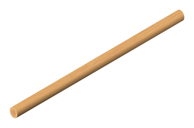 Profilé en bois de 80 cm