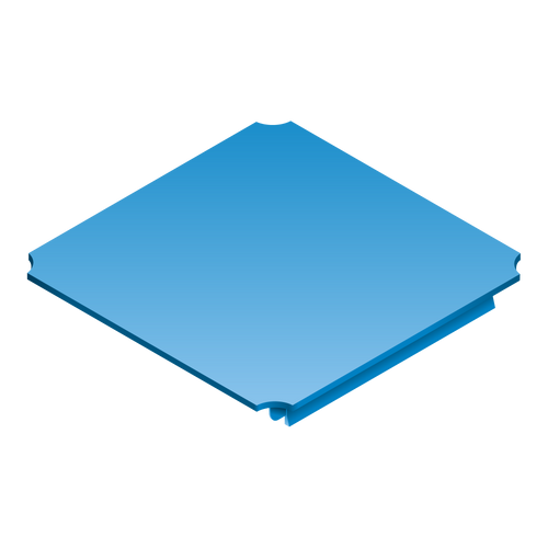 miniQuadro Platte 8 × 8 cm