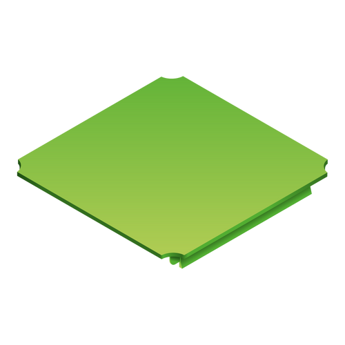 miniQuadro Platte 8 × 8 cm