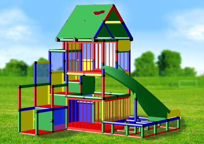 Baby Playcenter ze zjeżdżalnią łukową